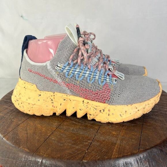 Nike Space Hippie 01 Running Shoes Men’s Size 4 Melon Tint Orange DJ3056-003 - Picture 5 of 11